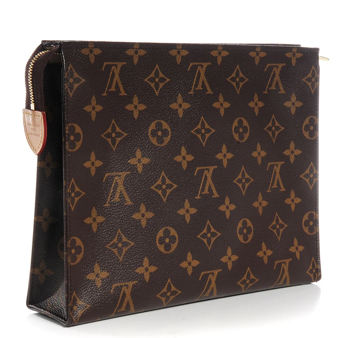 LOUIS VUITTON MONOGRAM TOILETRY POUCH 26