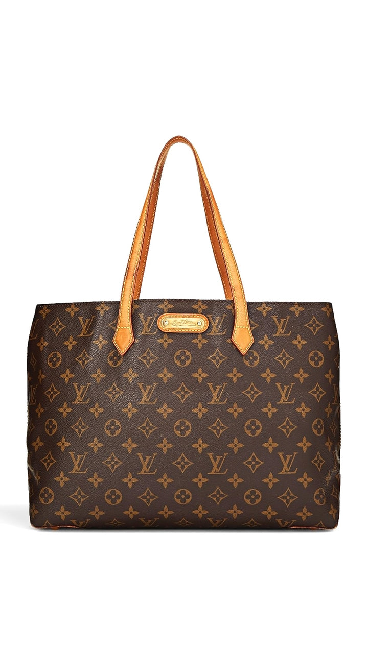 LOUIS VUITTON MONOGRAM WILLSHIRE MM TOTE BAG