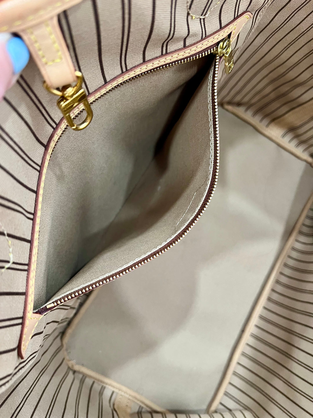 LOUIS VUITTON MONOGRAM NEVERFULL GM TOTE BAG