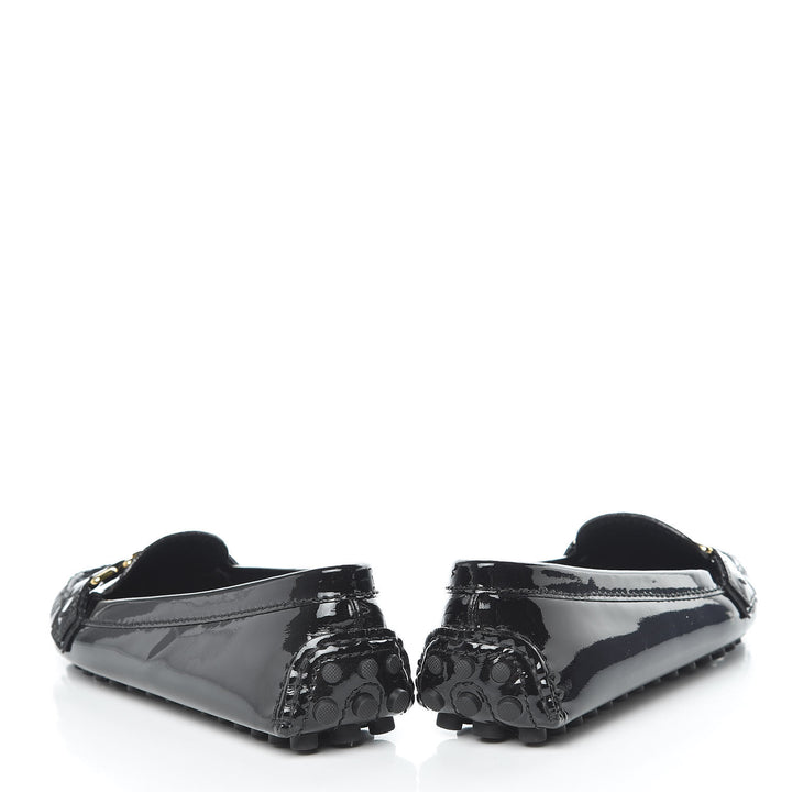 LOUIS VUITTON PATENT LEATHER OXFORD LOAFERS