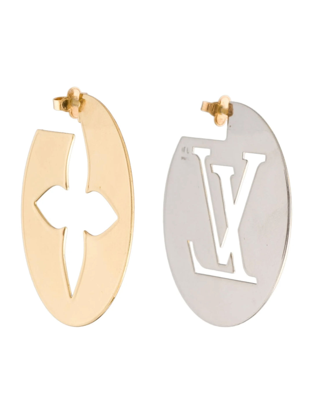 LOUIS VUITTON PERFECT MATCH HOOP EARRINGS