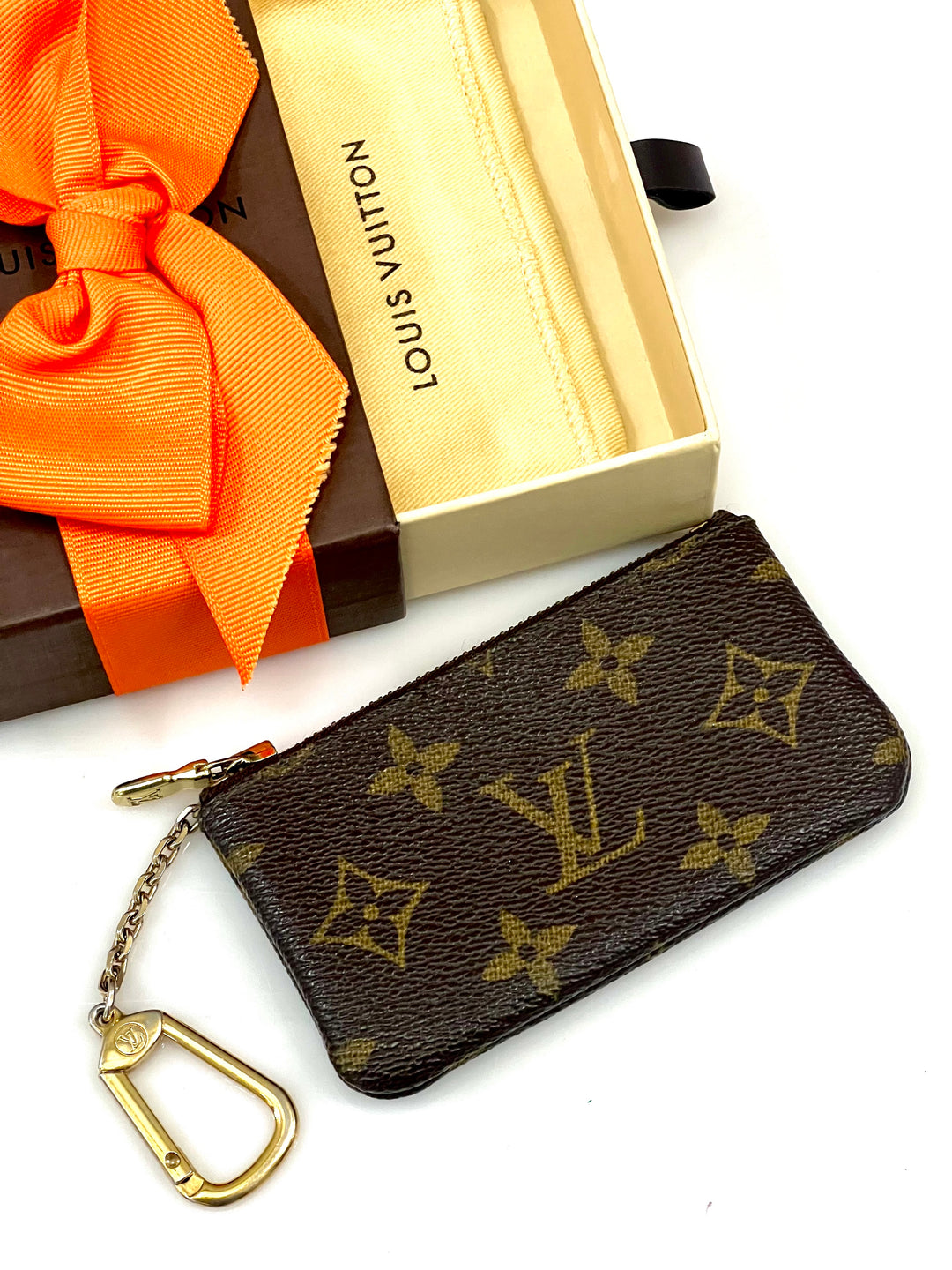 LOUIS VUITTON POCHETTE CLES MONOGRAM KEY POUCH