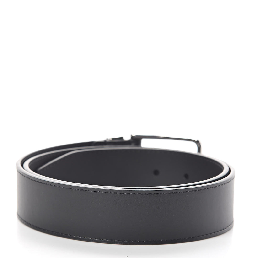 LOUIS VUITTON PONT NEUF CALFSKIN LEATHER BELT
