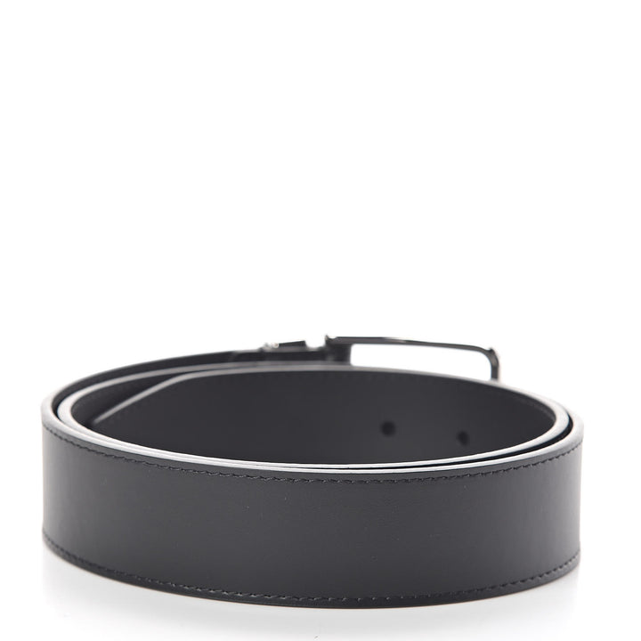 LOUIS VUITTON PONT NEUF CALFSKIN LEATHER BELT