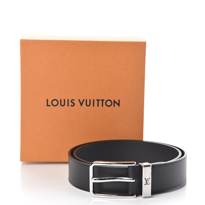 LOUIS VUITTON PONT NEUF CALFSKIN LEATHER BELT
