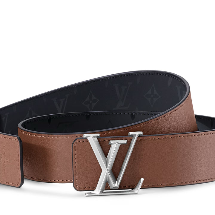 LOUIS VUITTON PYRAMIDE REVERSIBLE MONOGRAM 40MM LEATHER BELT