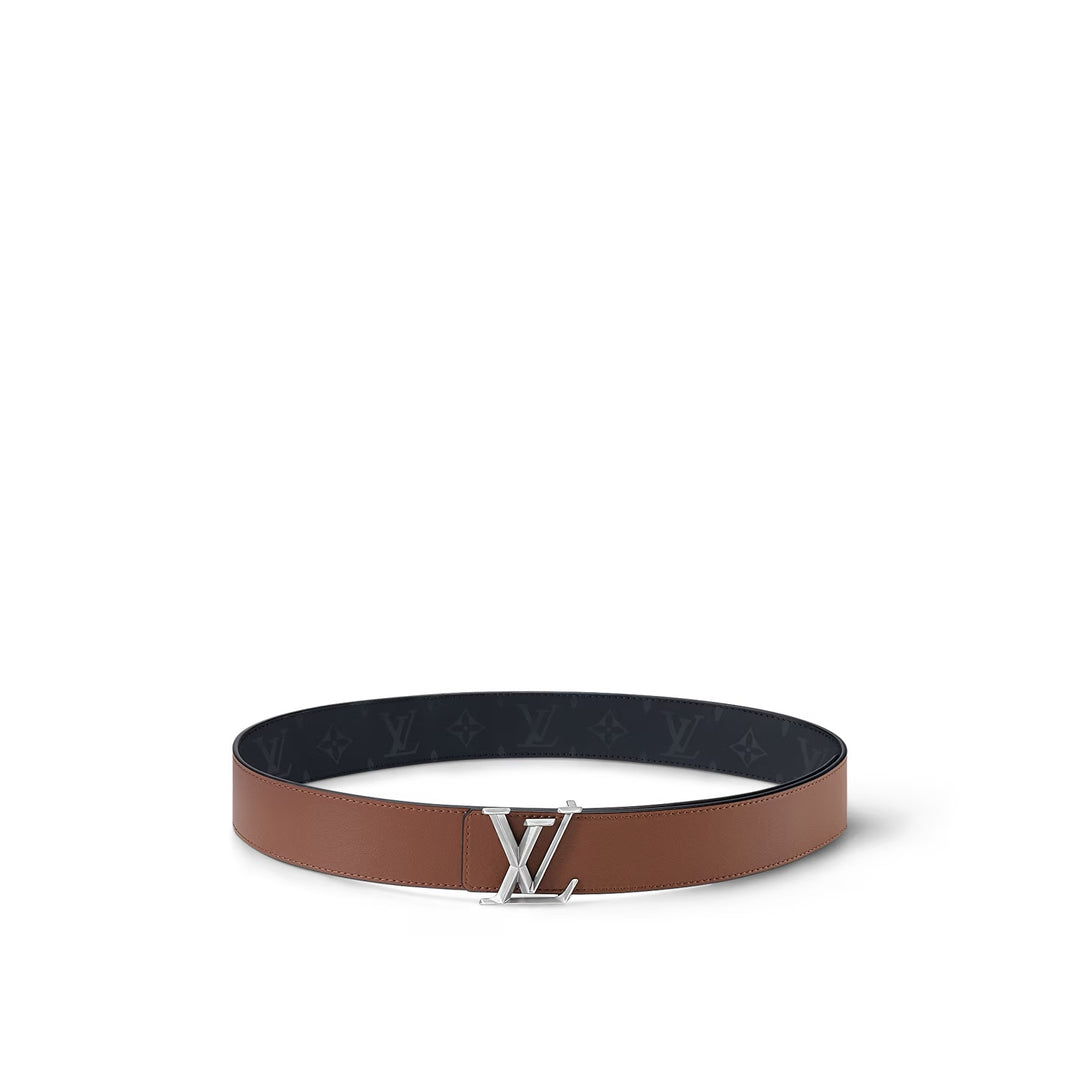 LOUIS VUITTON PYRAMIDE REVERSIBLE MONOGRAM 40MM LEATHER BELT