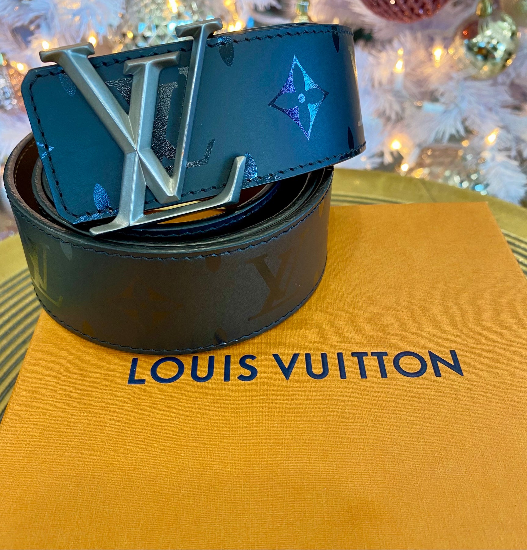 Monogram Louis Vuitton Pyramide Belt Lv Pyramide 40mm Belt Louis