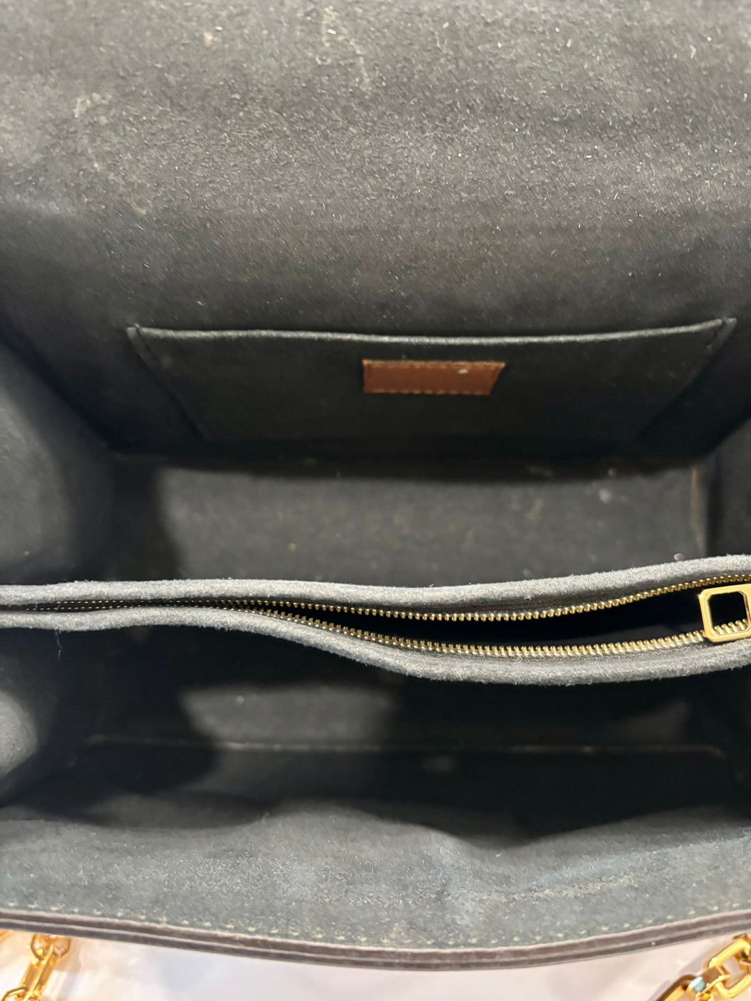 LOUIS VUITTON REVERSE MONOGRAM DAUPHINE MM CROSSBODY