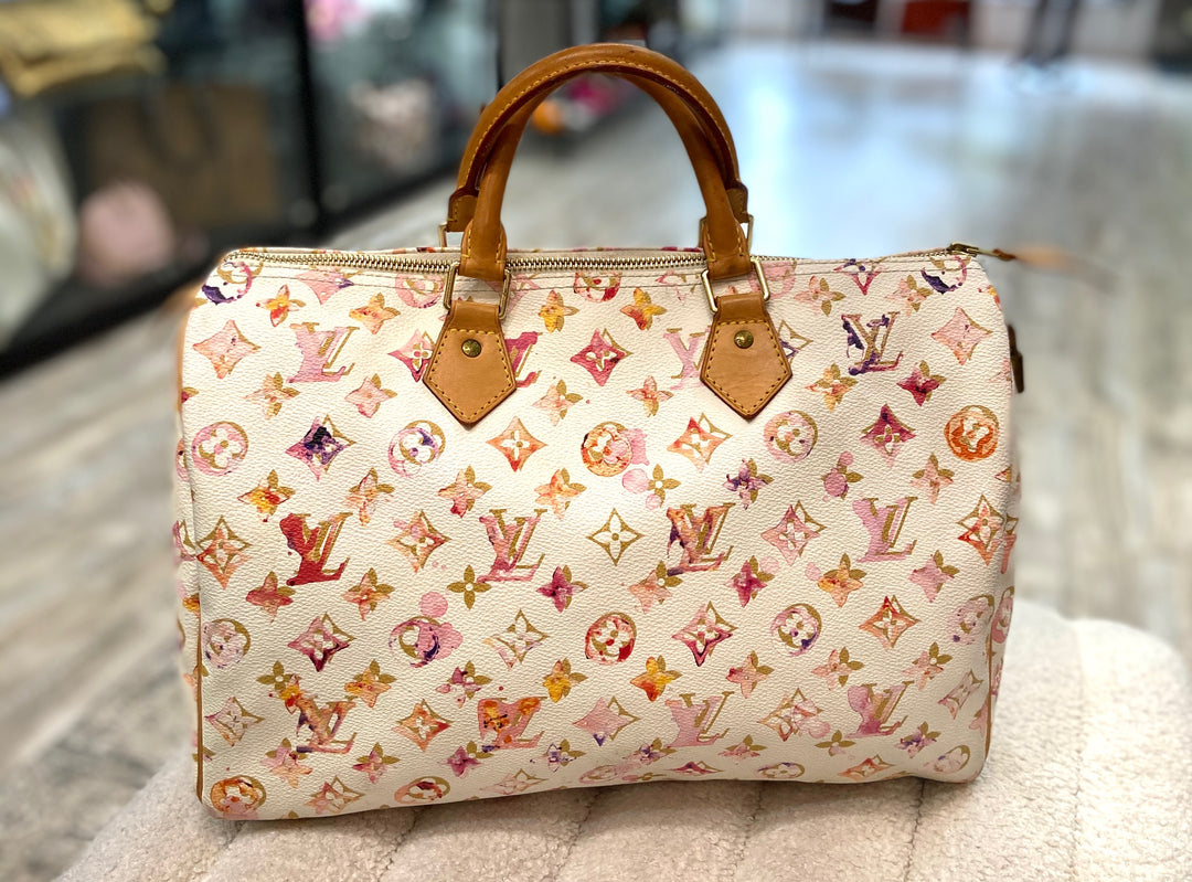 小物 LV ART Louis Vuitton Limited Edition Monogram Watercolor Aquarelle