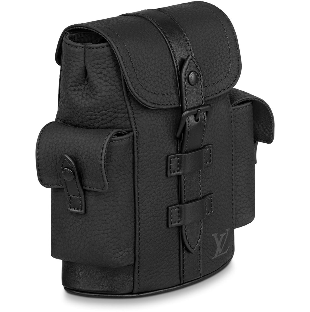 LOUIS VUITTON TAURILLON LEATHER CHRISTOPHER XS BACKPACK  display picture 1