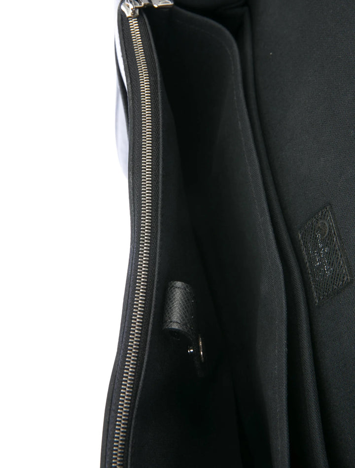 LOUIS VUITTON TAIGA LEATHER ANTON BRIEFCASE WITH SHOULDER STRAP