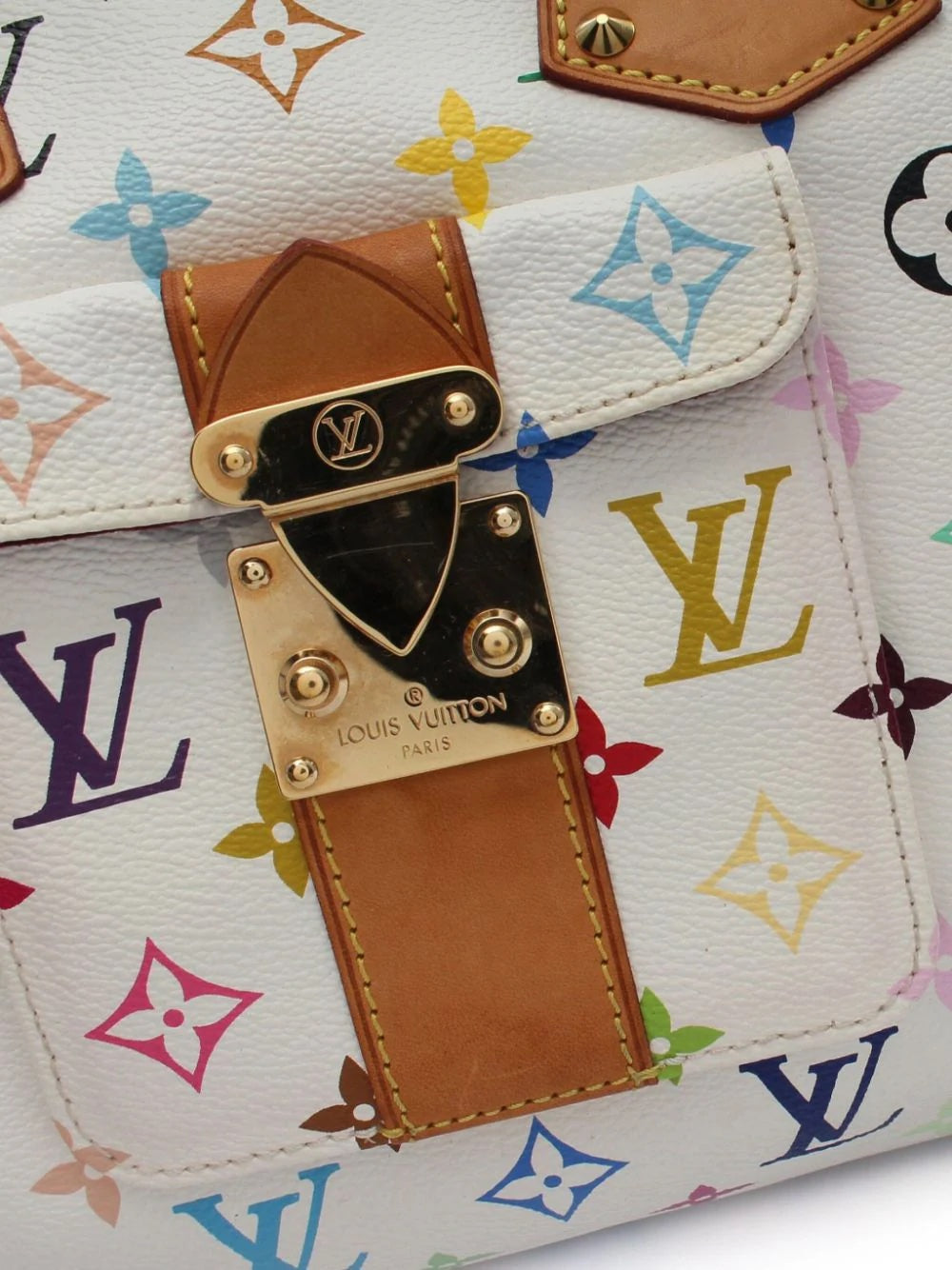 LOUIS VUITTON X TAKASHI MURAKAMI MULTICOLOR MONOGRAM LIMITED EDITION SPEEDY 30 HANDBAG