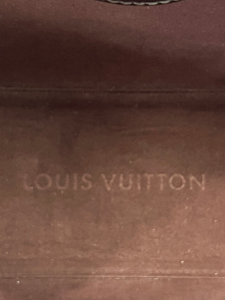 LOUIS VUITTON VERNIS LONG BEACH TOTE MM AMARANTE