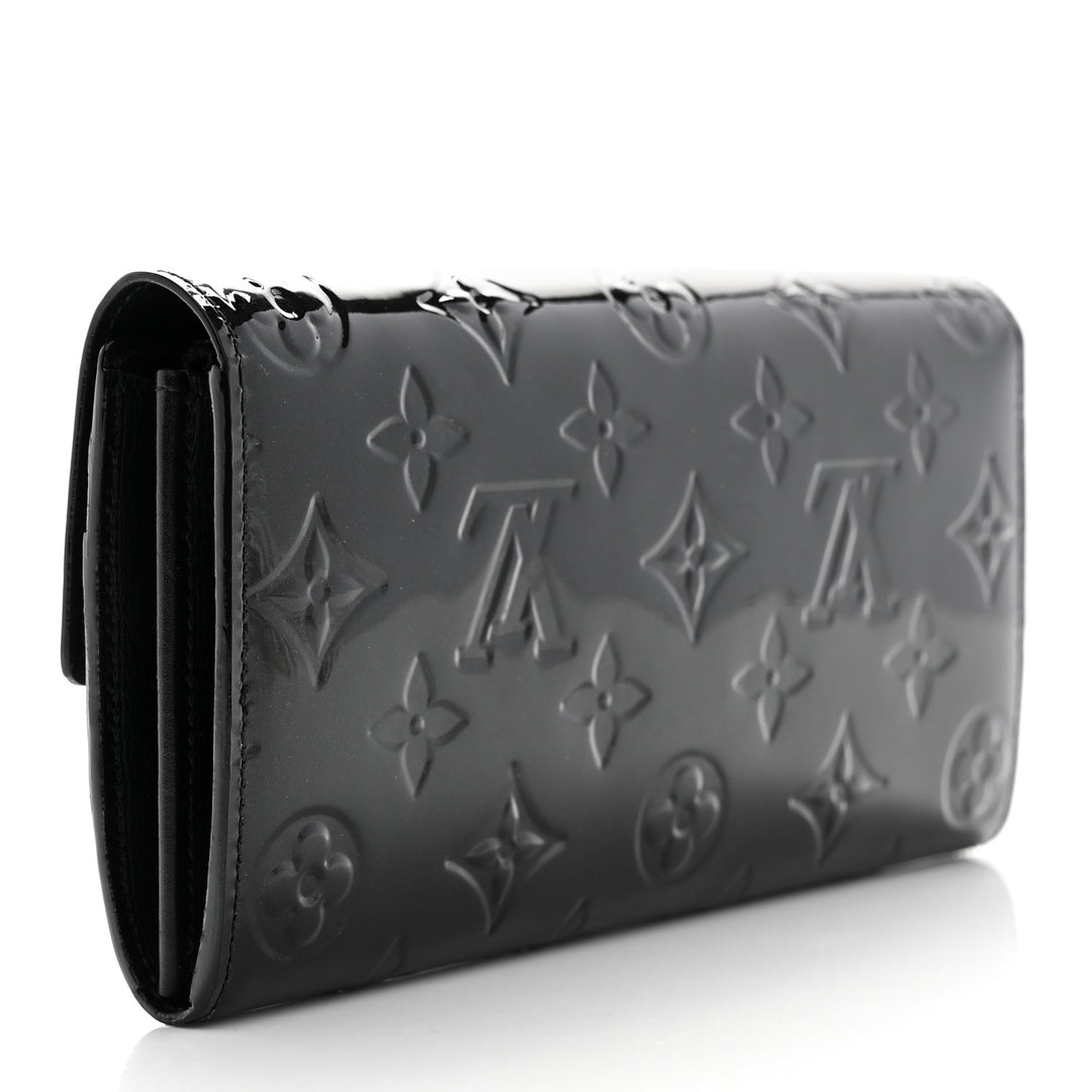 LOUIS VUITTON MONOGRAM VERNIS LEATHER SARAH WALLET