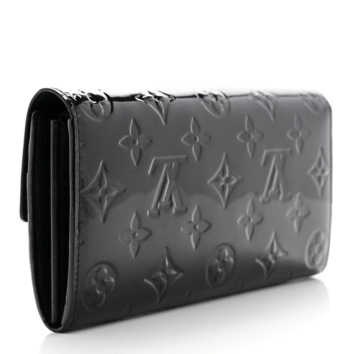 LOUIS VUITTON MONOGRAM VERNIS LEATHER SARAH WALLET