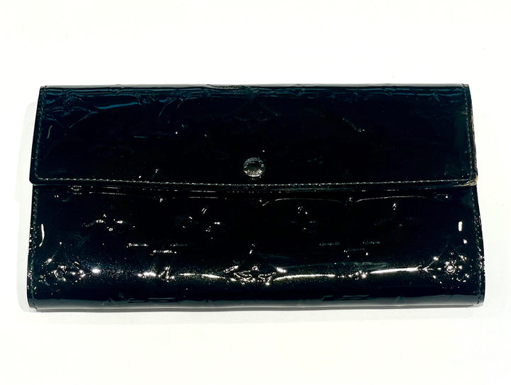 LOUIS VUITTON MONOGRAM VERNIS LEATHER SARAH WALLET