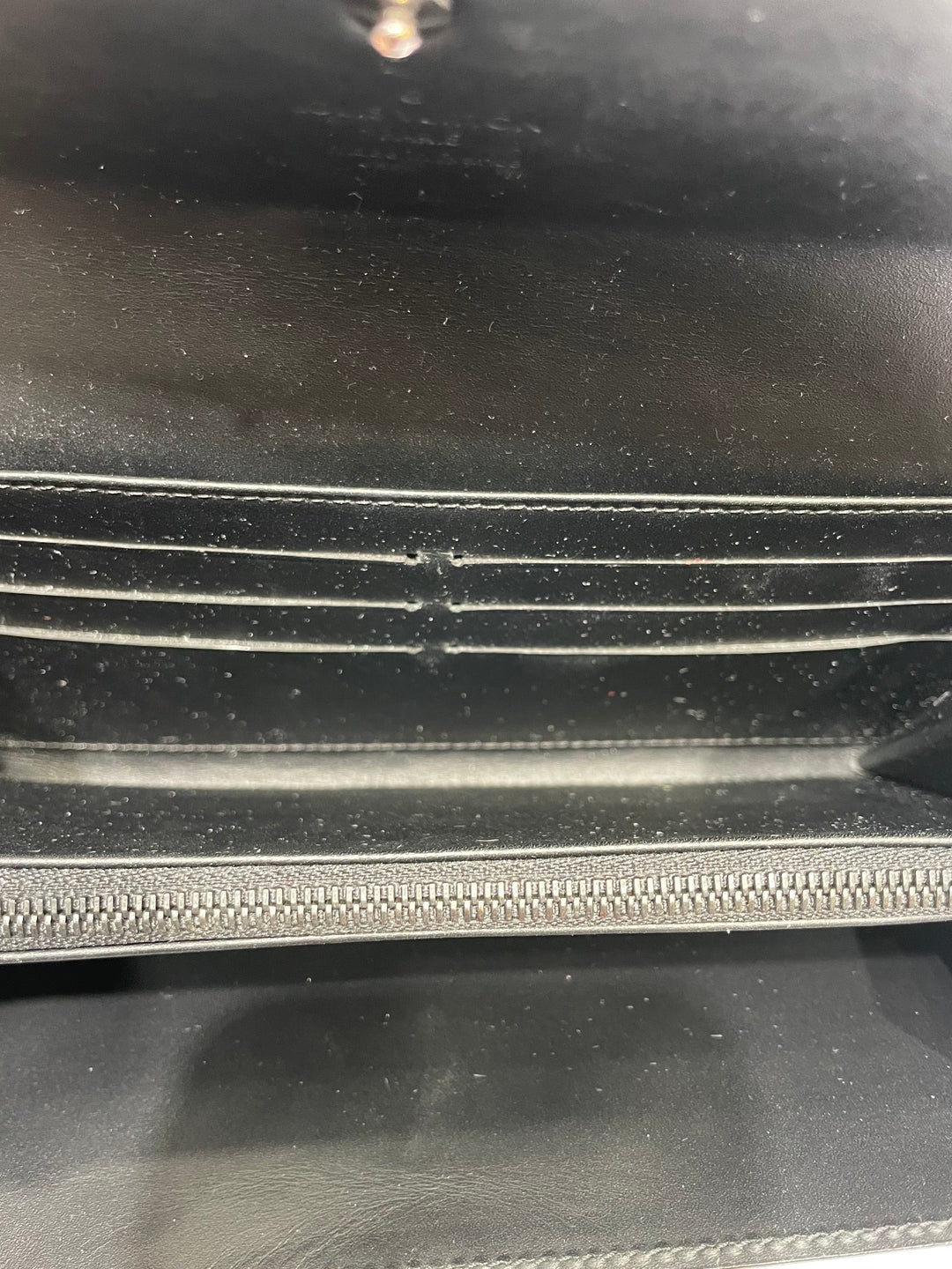 LOUIS VUITTON MONOGRAM VERNIS LEATHER SARAH WALLET