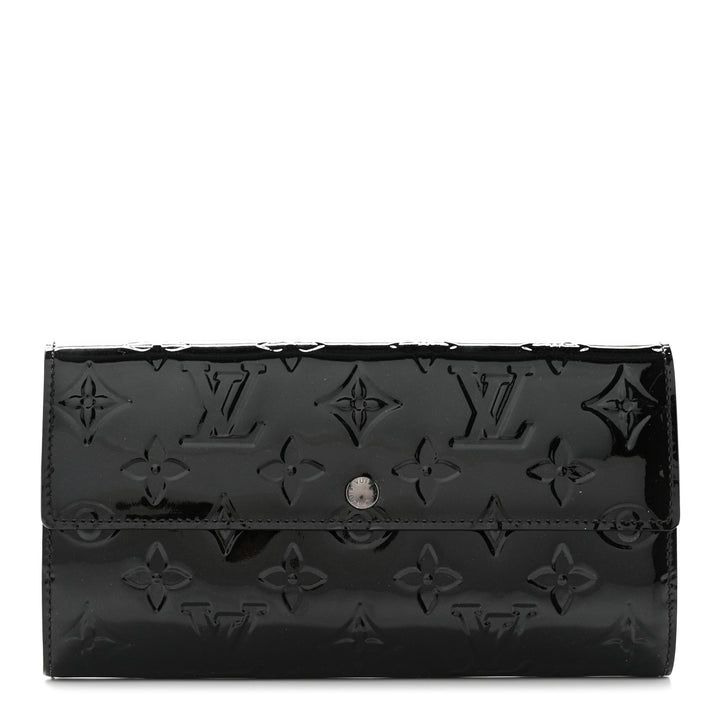 LOUIS VUITTON MONOGRAM VERNIS LEATHER SARAH WALLET
