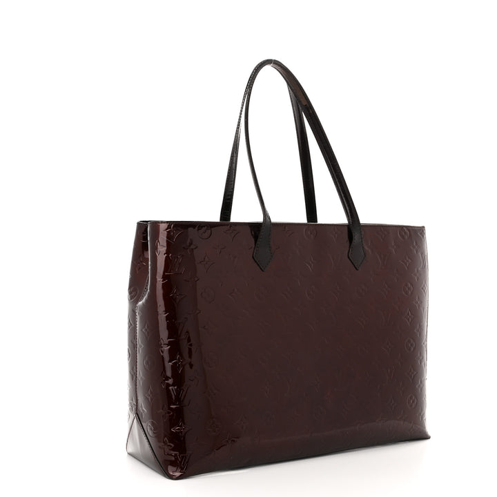 LOUIS VUITTON MONOGRAM VERNIS WILSHIRE GM TOTE BAG