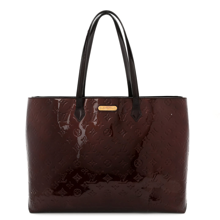 LOUIS VUITTON MONOGRAM VERNIS WILSHIRE GM TOTE BAG