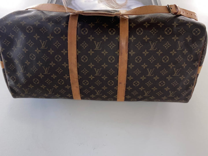 LOUIS VUITTON VINTAGE MONOGRAM KEEPALL 60 DUFFLE BAG