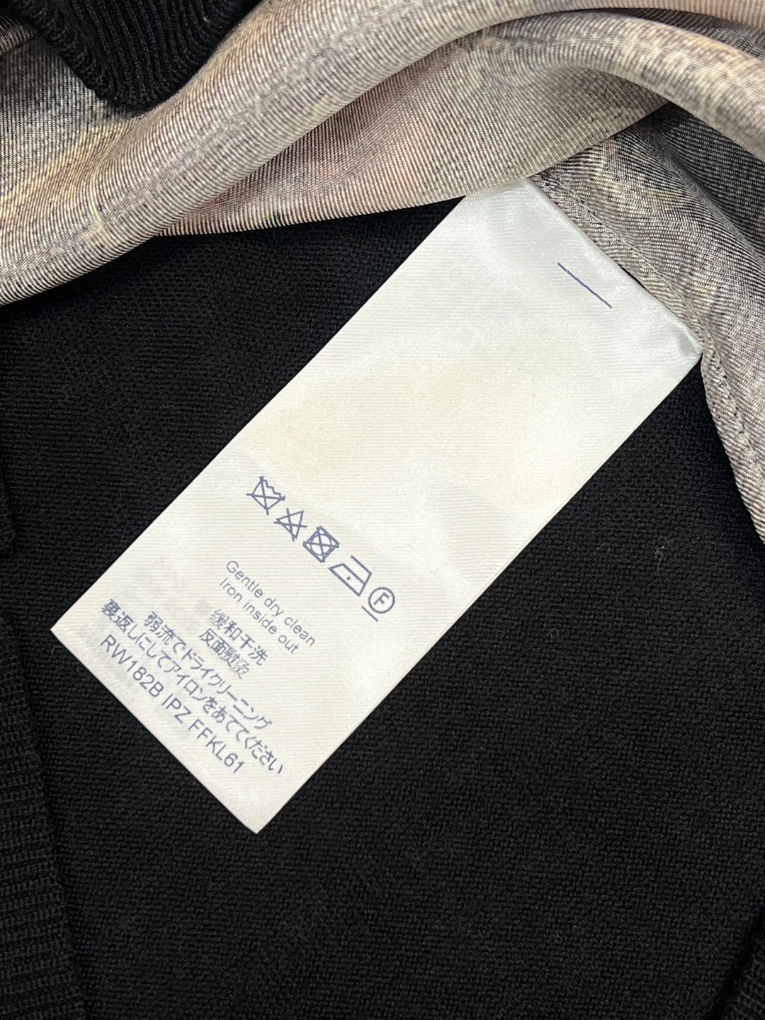 LOUIS VUITTON WOOL SILK TRUNK PRINT CREWNECK SWEATER