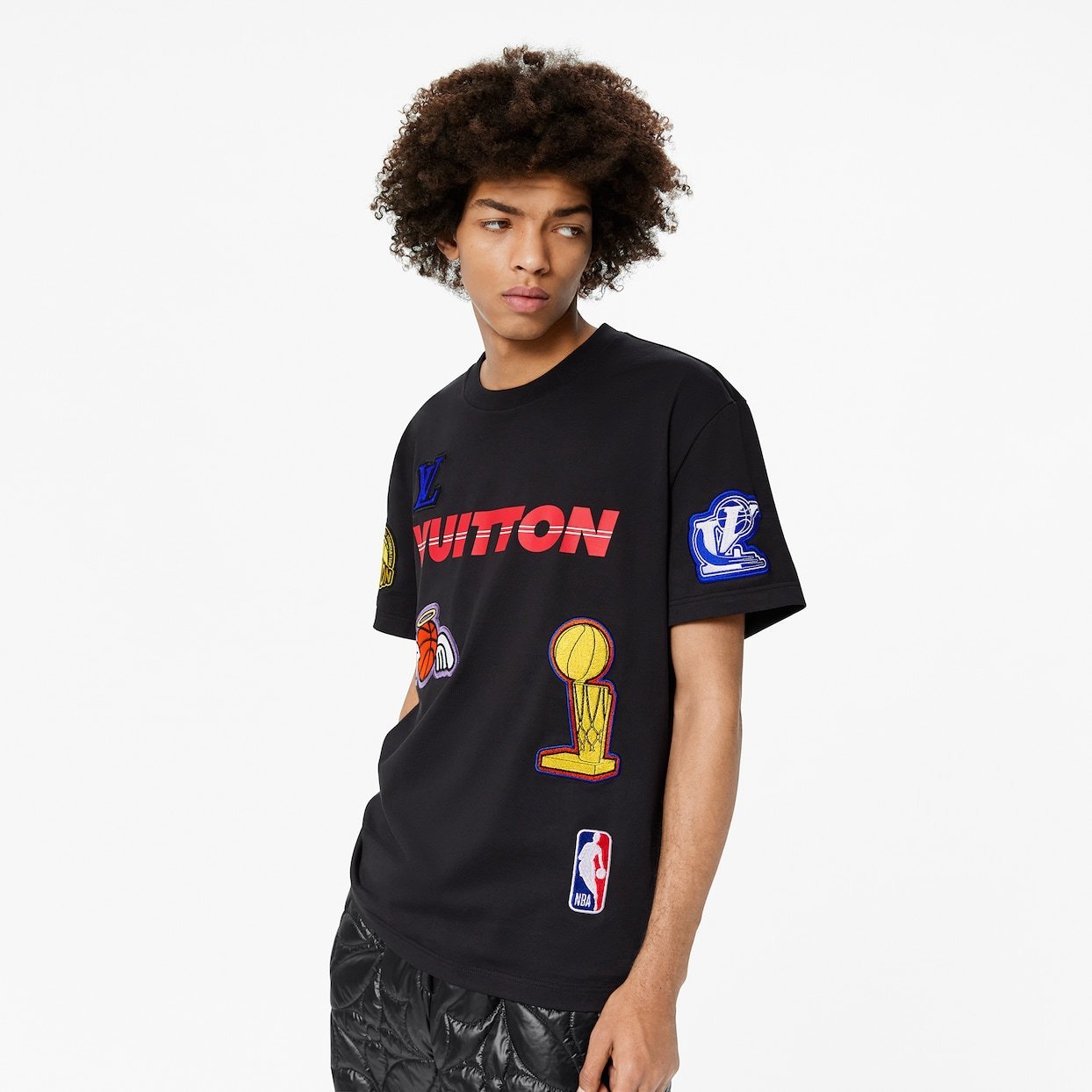 LOUIS VUITTON NBA collaboration T-shirt White Size S