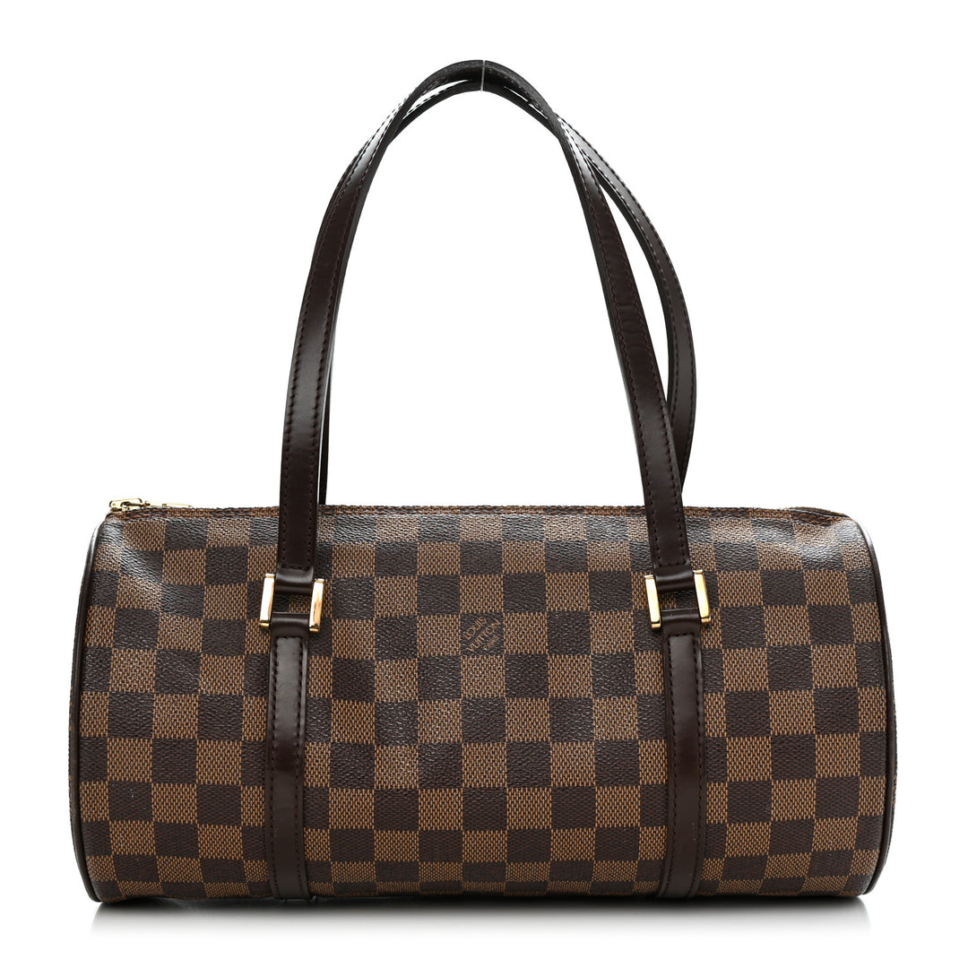 LOUIS VUITTON DAMIER EBENE PAPILLON 30 HANDBAG