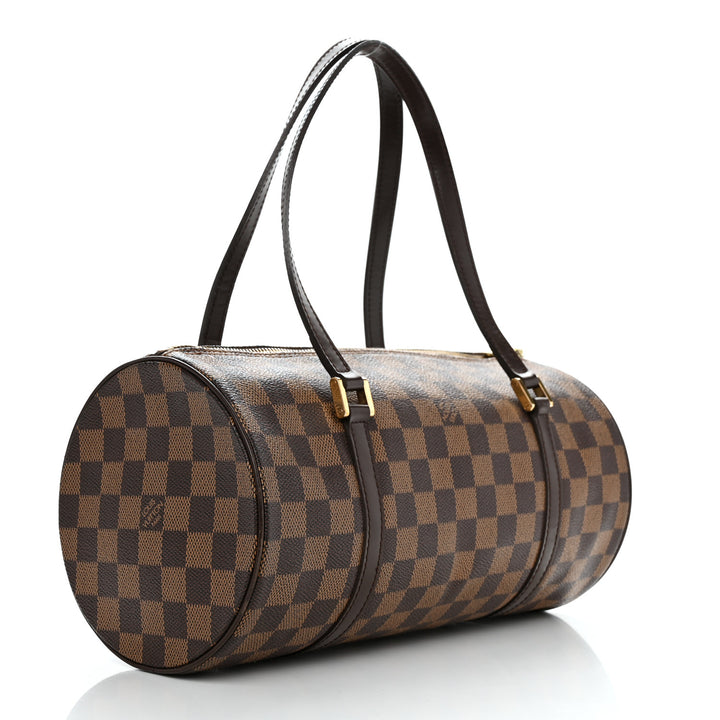 LOUIS VUITTON DAMIER EBENE PAPILLON 30 HANDBAG