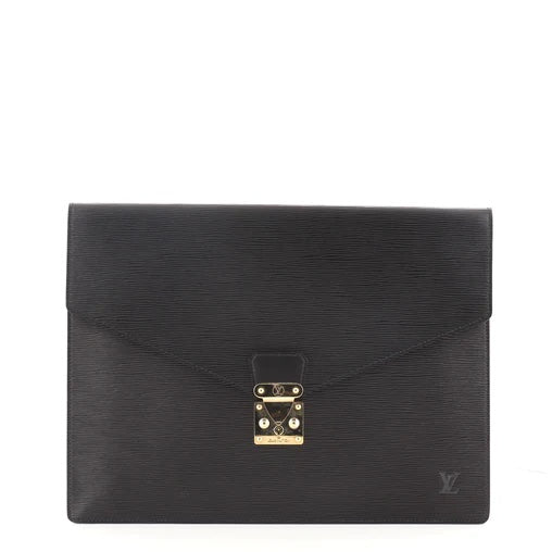 LOUIS VUITTON EPI LEATHER PORTE DOCUMENT BAG