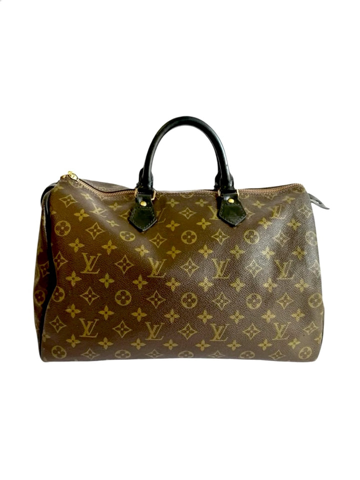 LOUIS VUITTON MONOGRAM VINTAGE SPEEDY 35 HANDBAG