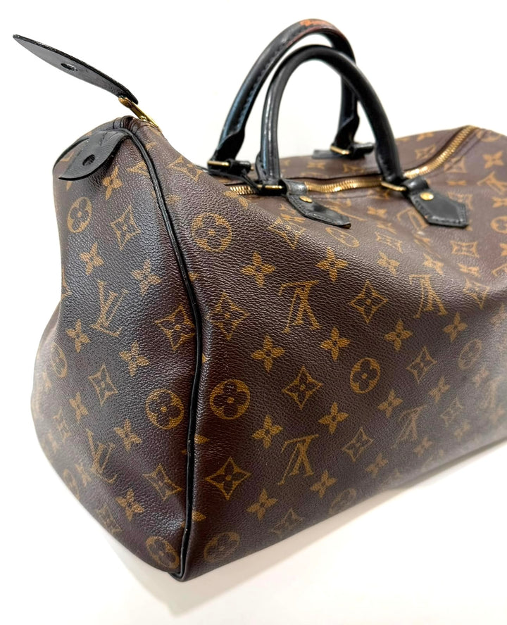 LOUIS VUITTON MONOGRAM VINTAGE SPEEDY 35 HANDBAG