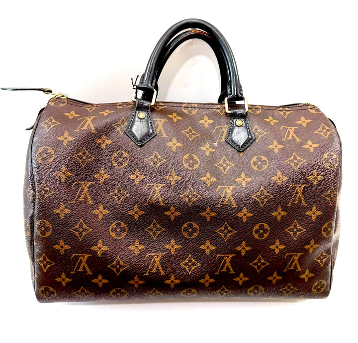 LOUIS VUITTON MONOGRAM VINTAGE SPEEDY 35 HANDBAG