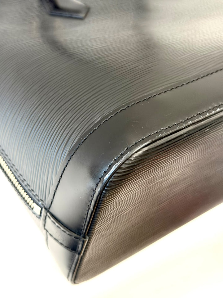 LOUIS VUITTON ALMA PM DAMIER EBENE HANDBAG