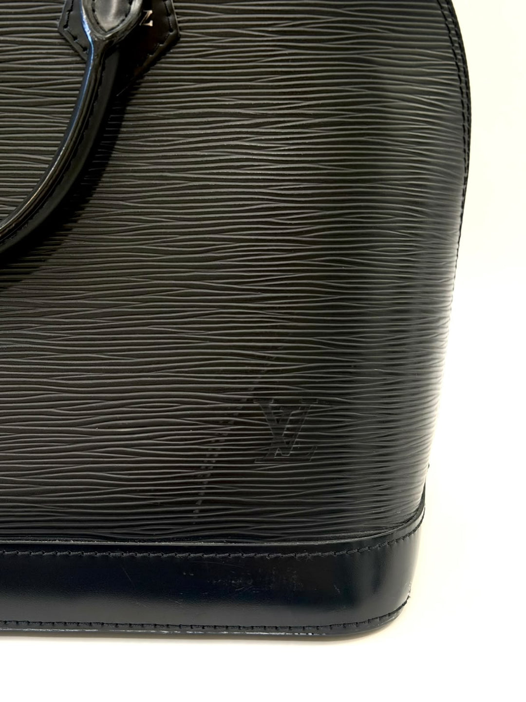 LOUIS VUITTON ALMA PM DAMIER EBENE HANDBAG