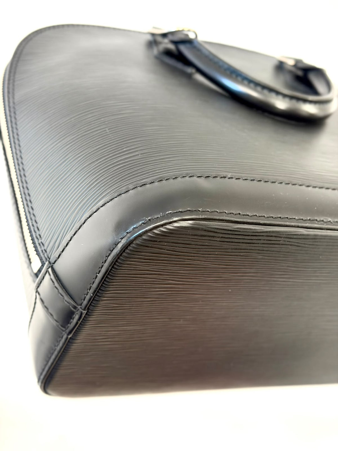 LOUIS VUITTON ALMA PM DAMIER EBENE HANDBAG