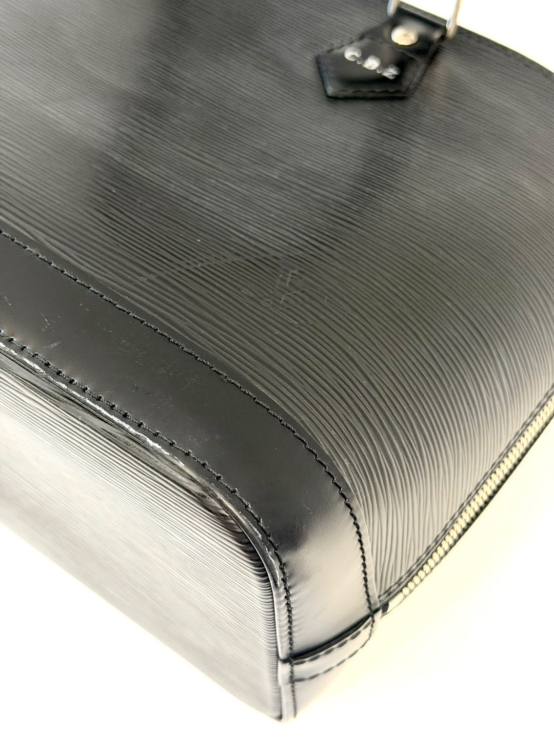LOUIS VUITTON ALMA PM DAMIER EBENE HANDBAG