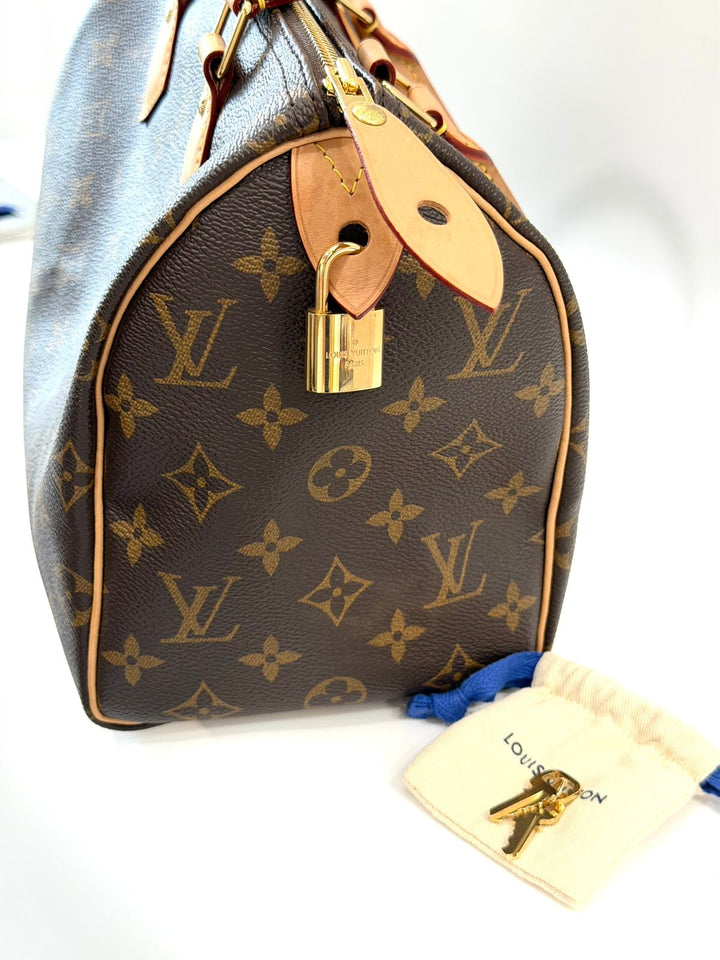 LOUIS VUITTON MONOGRAM SPEEDY 25 HANDBAG