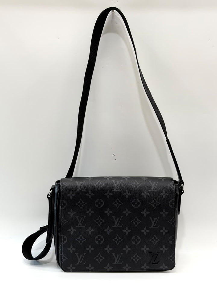 LOUIS VUITTON BASTILLE PM MONOGRAM MIDNIGHT MESSENGER BAG
