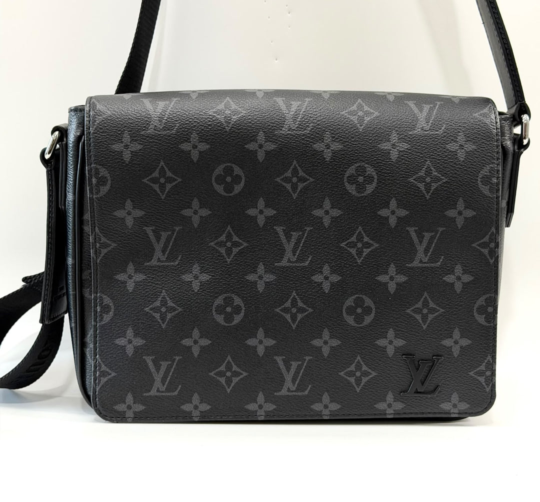 LOUIS VUITTON BASTILLE PM MONOGRAM MIDNIGHT MESSENGER BAG