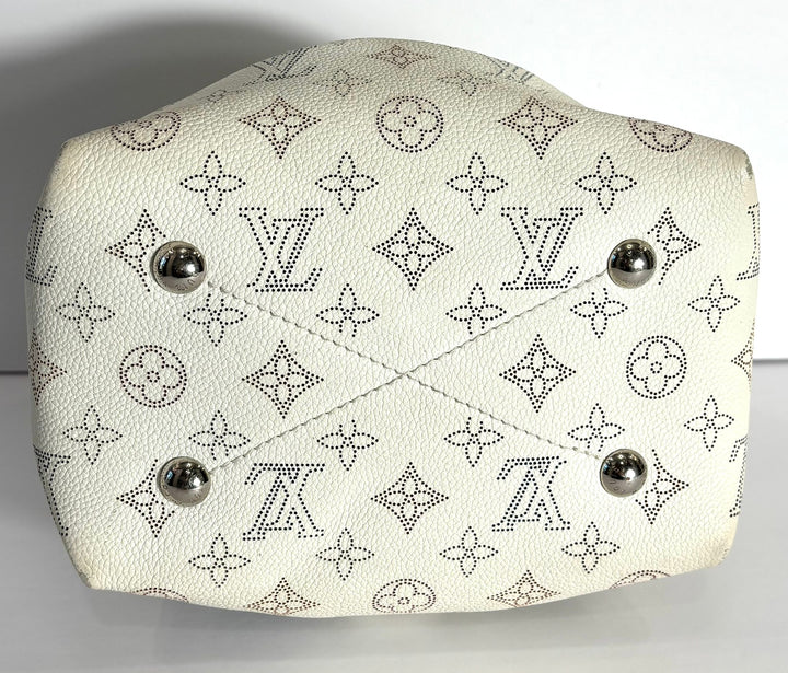 LOUIS VUITTON BELLA MAHINA PERFORATED CALFSKIN LEATHER BAG