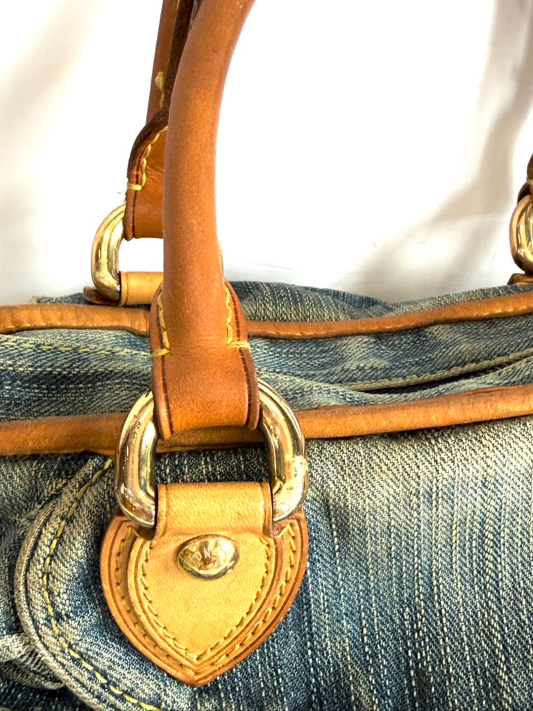 LOUIS VUITTON DENIM MONOGRAM NEO CABBY MM BAG