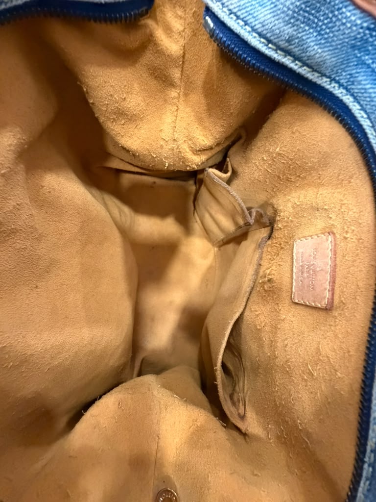 LOUIS VUITTON DENIM MONOGRAM NEO CABBY MM BAG