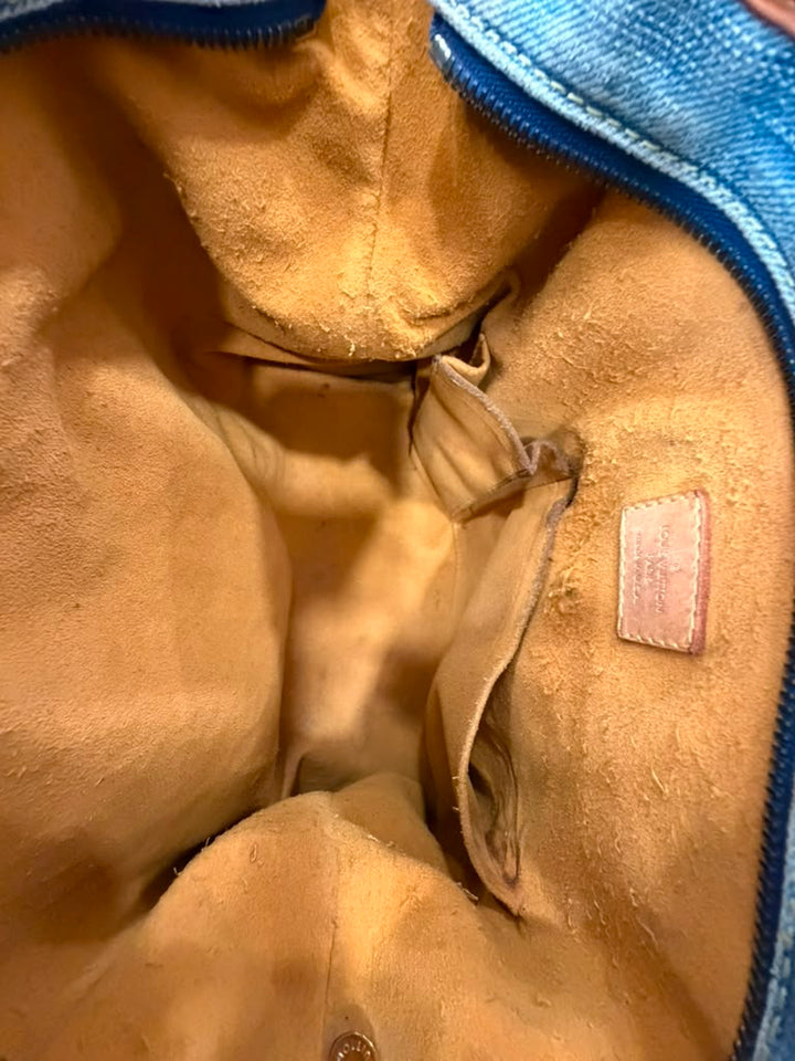 LOUIS VUITTON DENIM MONOGRAM NEO CABBY MM BAG