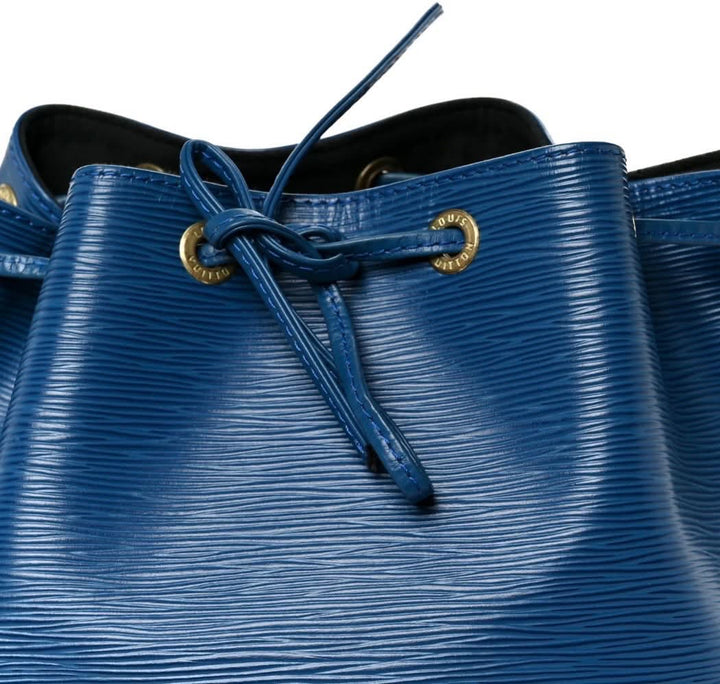 LOUIS VUITTON EPI LEATHER PETIT NOÉ BUCKET BAG – TOLEDO BLUE