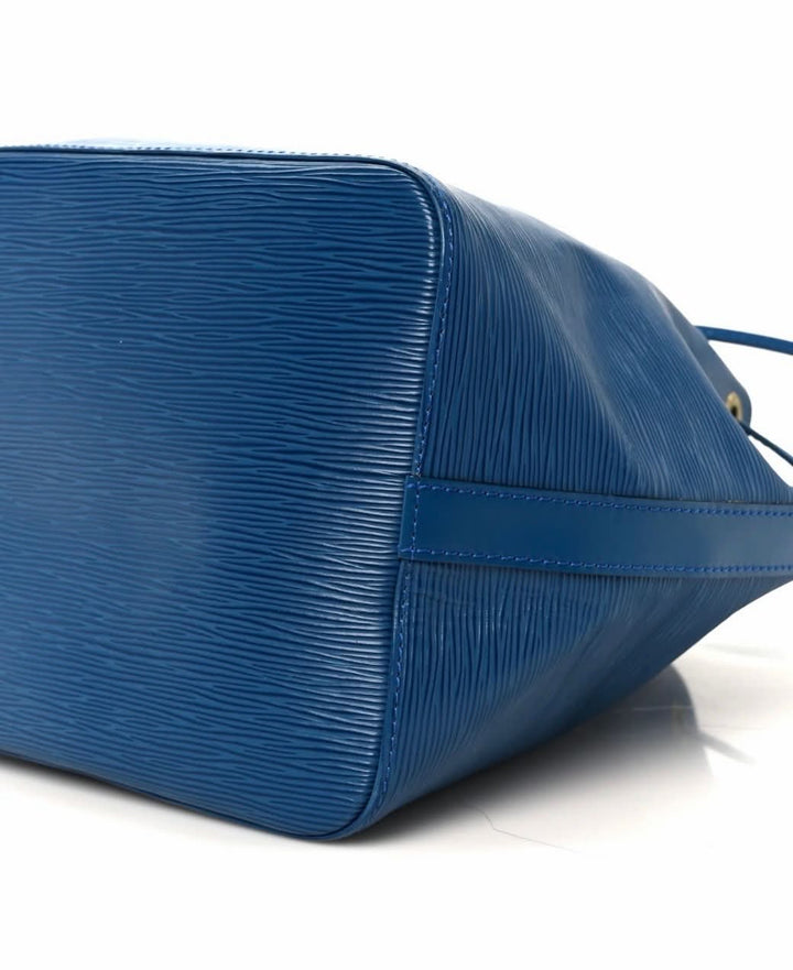 LOUIS VUITTON EPI LEATHER PETIT NOÉ BUCKET BAG – TOLEDO BLUE