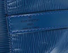 LOUIS VUITTON EPI LEATHER PETIT NOÉ BUCKET BAG – TOLEDO BLUE
