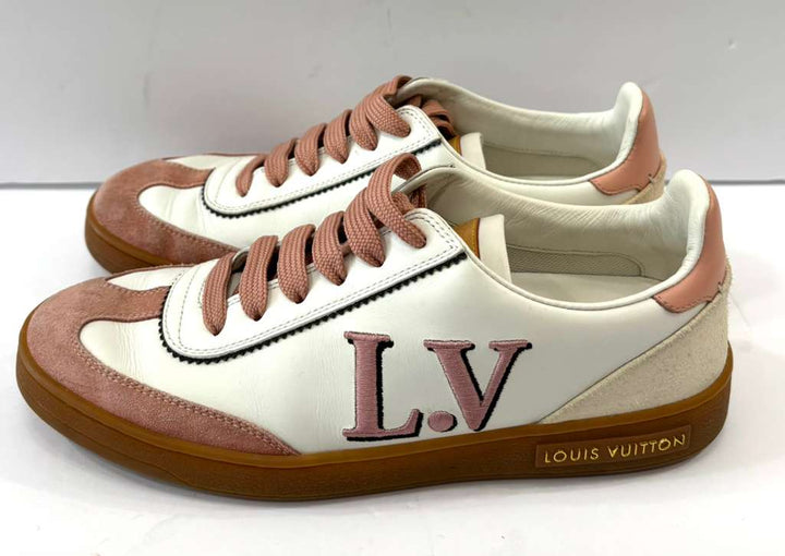 LOUIS VUITTON CALFSKIN FRONT ROW SNEAKERS