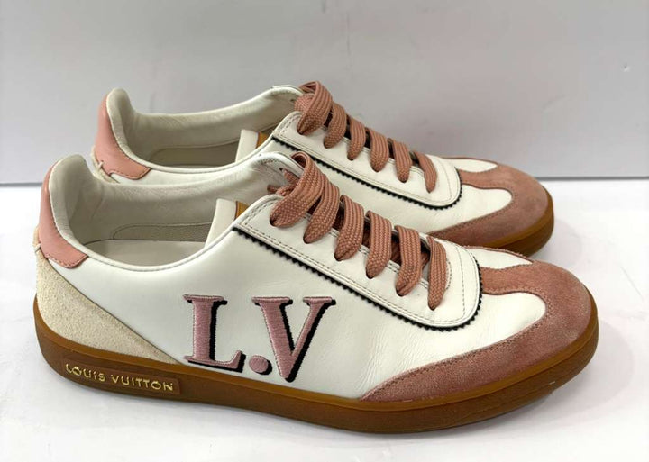 LOUIS VUITTON CALFSKIN FRONT ROW SNEAKERS
